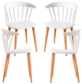Pak 4 Candy Stoelen