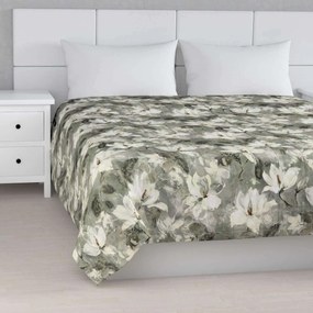 Dekoria Sprei, collectie Velvet, grijs wit