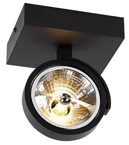 Design Spot / Opbouwspot / Plafondspot zwart verstelbaar - Go Modern G9 rond Binnenverlichting Lamp