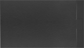 Douchebak Rea Bazalt Black 80x120