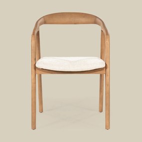 Eleonora Rayven Moderne Eetkamerstoel Bruin