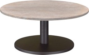o lounge tafel 60x60x30 cm terre polystone travertine