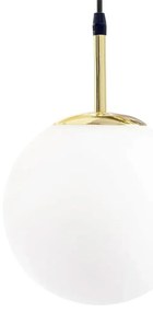 Wandlamp Wandlamp Glazen Bol Goud APP653-1W