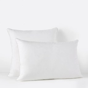 Stevig hoofdkussen 50% dons 50% vezels