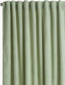 Fluwelen dim-out multibandgordijnen Nora, 2-delig, B 140 cm