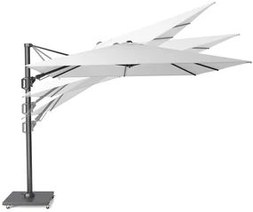 Platinum Challenger rechthoek zweefparasol T2 Premium - 2,6 x 3,5 m. - Manhattan