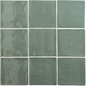 Jabo Oud Hollandse wandtegels jade 13x13