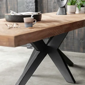 DTP Home Masterpiece Einstein Teak Eettafel Hongaarse Punt 260 Cm - 260 X 100cm.