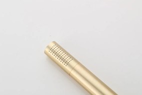 Saniclear Brass staafhanddouche geborsteld messing mat goud