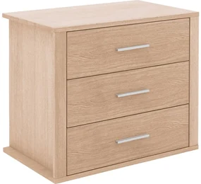 Goossens Inzetladenblok Wood Nature, Inzetladenblok met 3 lades