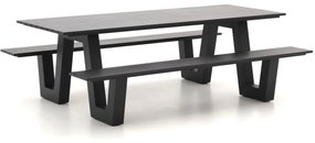 Picknickset Bellagio | 6 personen | Tuinset aluminium | 220x155cm | Kees Smit Tuinmeubelen