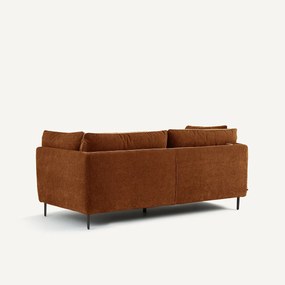 Compacte zetel in chenille fluweel, Botero