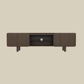 Retro Tv-meubel Hout 160 Cm - 160x40x55cm.