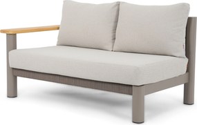 Hoek loungeset 5 personen Rope Taupe  Santika Furniture Santika