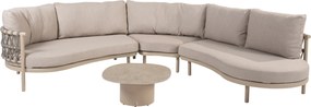 Sofie Piacenza modulaire hoek loungeset 4 delig keramiek latte Taste 4SO