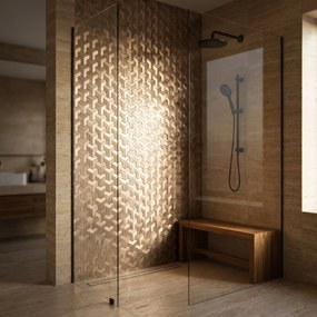 Zelfklevende Mozaïektegels Metaal | Trifold 3D Naturel | 30,3×28 cm | Keuken, Bad &amp; WC