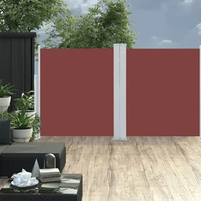 vidaXL Windscherm uittrekbaar 170x600 cm bruin