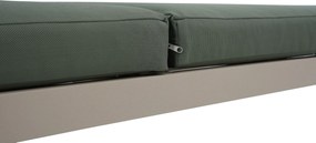 Lifestyle Garden Furniture Mateo Ligbed Met Kussen Loft/moss Green Aluminium Taupe