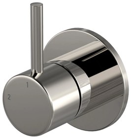 Hotbath Buddy inbouw 2-weg omstel geborsteld nikkel