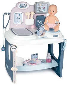 Smoby Speelset verzorgingscentrum voor babypop met accessoires