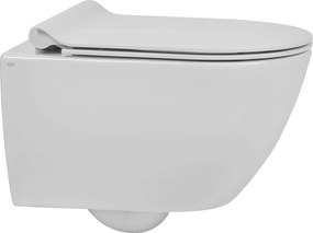 Ben Segno 2.0 compact hangtoilet FreeFlush Xtra glaze+ incl. softclose toiletbril met quickrelease glans wit