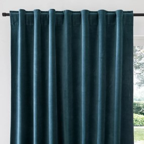 Thermisch gordijn in fluweel met verdekte lussen, Velvet