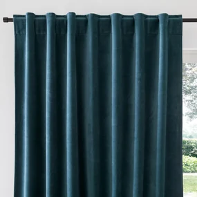 Thermisch gordijn in fluweel met verdekte lussen, Velvet
