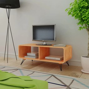 vidaXL Tv-meubel 90x39x38,5 hout bruin