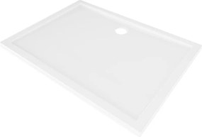Mexen Flow rechthoekige douchebak slim 100 x 80 cm, wit glans - 46R108010