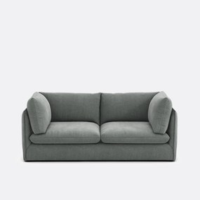 3-zits rechte bank in gestructureerde stof, Malo