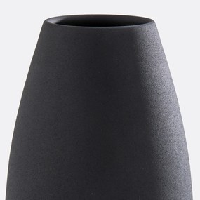 Vaas in getextureerd metaal H24 cm Anaïa