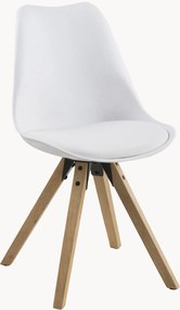 Eetkamerstoelen Dima met kunstleren zitting, 2-delig