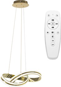 Moderne LED plafondlamp PILOT APP818-CP GOLD