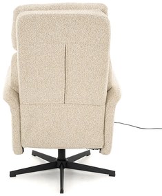 Beige Relaxfauteuil Elektrisch