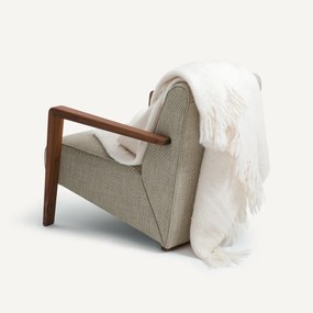 Plaid van wol en polyamide, Mantas