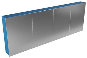 Mondiaz Cubb spiegelkast 200x70x16cm jeans met 4 deuren