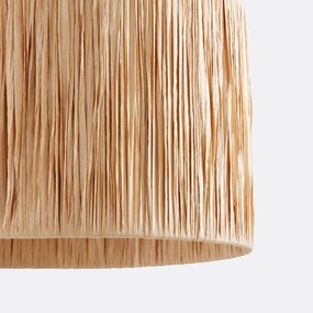 Hanglamp / Lampenkap in raffiaØ30 cm, Rafita
