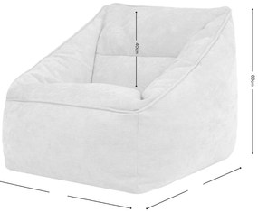 Natalia Chenille Armchair Bean Bag