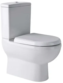 Eastbrook Dura Comfort randloze toiletpot back to wall wit glans