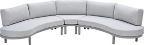 Garden Impressions Mallorca loungeset 3-delig - taupe