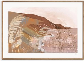 Ingelijste digitale print Cliff Tops