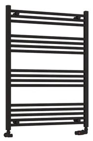 Eastbrook Wendover handdoekradiator 75x100cm 643W zwart mat