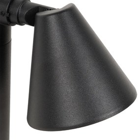 Modern buiten paaltje zwart 30 cm IP44 verstelbaar - Ciara Modern GU10 IP44 Buitenverlichting