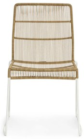 Rivièra Maison - Christopher Outdoor Stackable Chair Natural/White