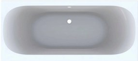 Geberit Soana inbouwbad 2-persoons 180x80x45cm wit acryl