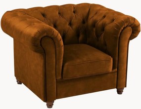 Fluwelen fauteuil Phoebe