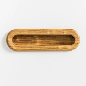 Tenzo Bess Wandkast Mat Wit Met Eiken - 114x43x120cm.