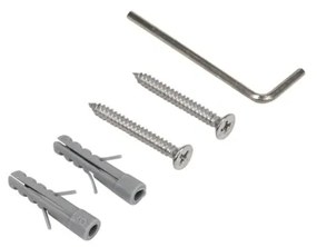 Plieger Vigo glashouder met glas mat zwart