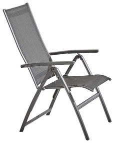 4 Seasons Cadiz tuinstoel verstelbaar - matt carbon