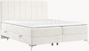 Handgemaakte fluwelen divan bed Aggaz met opbergruimte, H3